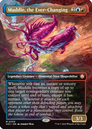 Muddle, the Ever-Changing (Borderless) (SOC-005)  Foil - Commander: Secrets of Strixhaven