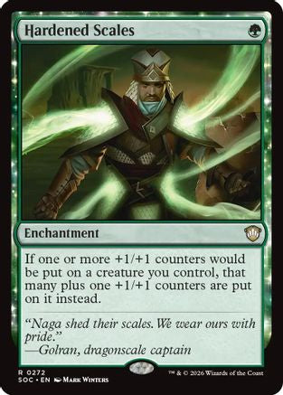 Hardened Scales (SOC-272)  - Commander: Secrets of Strixhaven