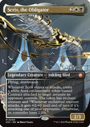 Scriv, the Obligator (Borderless) (SOC-009)  Foil - Commander: Secrets of Strixhaven