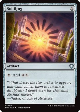 Sol Ring (SOC-128)  - Commander: Secrets of Strixhaven