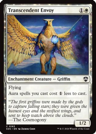 Transcendent Envoy (SOC-183)  - Commander: Secrets of Strixhaven
