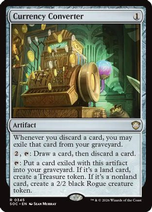 Currency Converter (SOC-345)  - Commander: Secrets of Strixhaven