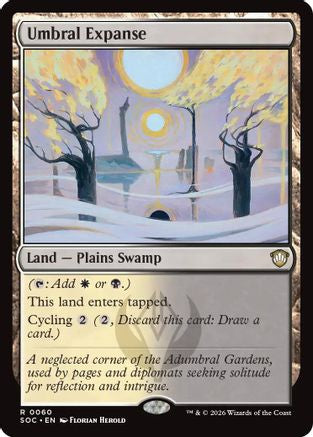 Umbral Expanse (SOC-060)  - Commander: Secrets of Strixhaven