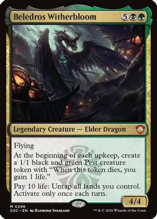 Beledros Witherbloom (SOC-296)  - Commander: Secrets of Strixhaven