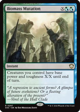 Biomass Mutation (SOC-297)  - Commander: Secrets of Strixhaven