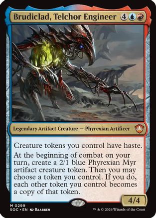 Brudiclad, Telchor Engineer (SOC-299)  - Commander: Secrets of Strixhaven