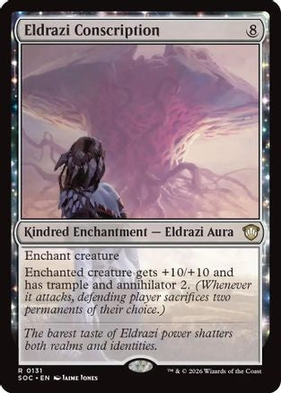 Eldrazi Conscription (SOC-131)  - Commander: Secrets of Strixhaven