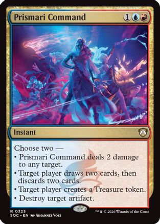 Prismari Command (SOC-323)  - Commander: Secrets of Strixhaven