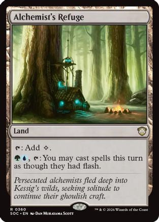 Alchemist's Refuge (SOC-360)  - Commander: Secrets of Strixhaven