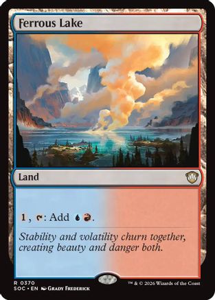 Ferrous Lake (SOC-370)  - Commander: Secrets of Strixhaven