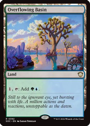 Overflowing Basin (SOC-392)  - Commander: Secrets of Strixhaven