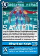 Mirage Beast Knight (BT25-096) - Dual Revolution