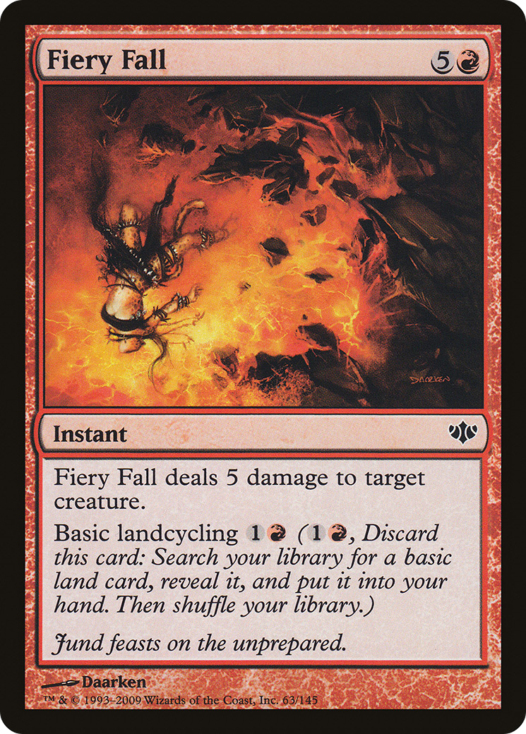 Fiery Fall (CON-063)  Foil - Conflux