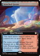 Scorched Geyser (Extended Art) (SOC-102)  - Commander: Secrets of Strixhaven