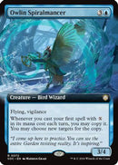 Owlin Spiralmancer (Extended Art) (SOC-072)  - Commander: Secrets of Strixhaven
