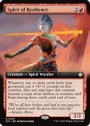 Spirit of Resilience (Extended Art) (SOC-085)  - Commander: Secrets of Strixhaven
