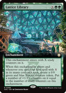 Lattice Library (Extended Art) (SOC-088)  - Commander: Secrets of Strixhaven