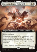 Augusta, Order Returned (Extended Art) (SOC-061)  - Commander: Secrets of Strixhaven