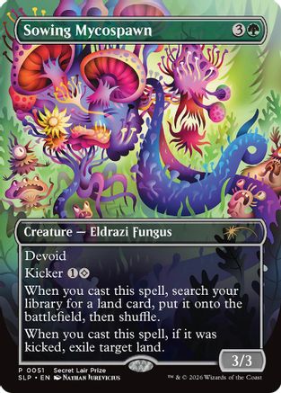 Sowing Mycospawn (SLP-051)  Foil - Secret Lair Showdown