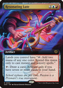 Resonating Lute (Extended Art) (SOS-355)  Foil - Secrets of Strixhaven