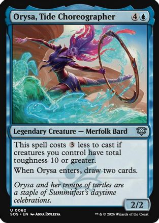 Orysa, Tide Choreographer (SOS-062)  - Secrets of Strixhaven