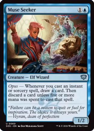 Muse Seeker (SOS-060)  Foil - Secrets of Strixhaven