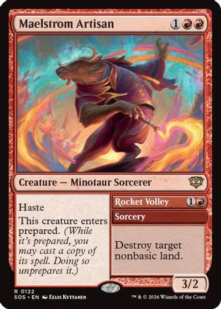 Maelstrom Artisan (SOS-122)  Foil - Secrets of Strixhaven