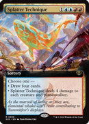 Splatter Technique (Extended Art) (SOS-356)  - Secrets of Strixhaven