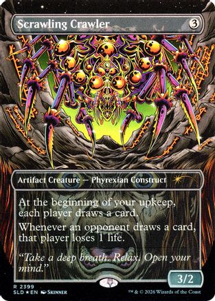 Scrawling Crawler (SLD-2399)  Foil - Secret Lair Drop Series