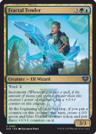 Fractal Tender (SOS-190)  - Secrets of Strixhaven