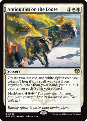 Antiquities on the Loose (SOS-007)  - Secrets of Strixhaven