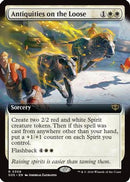 Antiquities on the Loose (Extended Art) (SOS-308)  - Secrets of Strixhaven