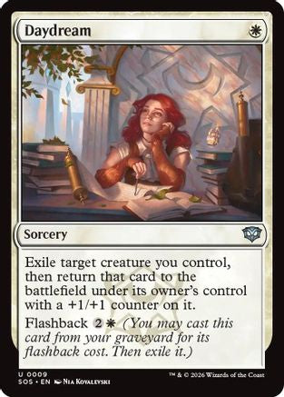 Daydream (SOS-009)  Foil - Secrets of Strixhaven