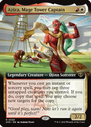 Aziza, Mage Tower Captain (Extended Art) (SOS-345)  - Secrets of Strixhaven