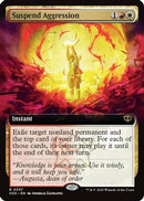 Suspend Aggression (Extended Art) (SOS-357)  - Secrets of Strixhaven