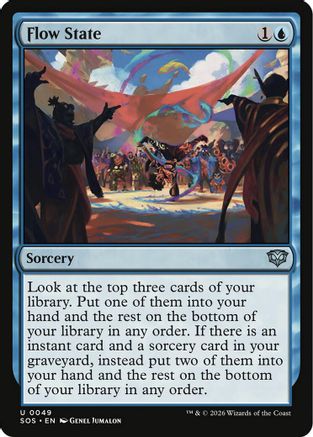 Flow State (SOS-049)  - Secrets of Strixhaven