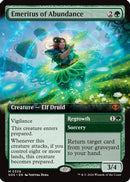 Emeritus of Abundance (Extended Art) (SOS-339)  Foil - Secrets of Strixhaven