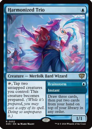 Harmonized Trio (SOS-052)  - Secrets of Strixhaven