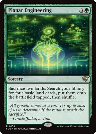 Planar Engineering (SOS-158)  Foil - Secrets of Strixhaven