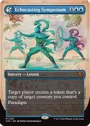 Echocasting Symposium (Borderless) (SOS-291)  - Secrets of Strixhaven