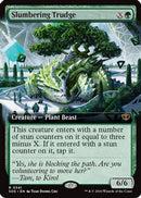 Slumbering Trudge (Extended Art) (SOS-341)  Foil - Secrets of Strixhaven