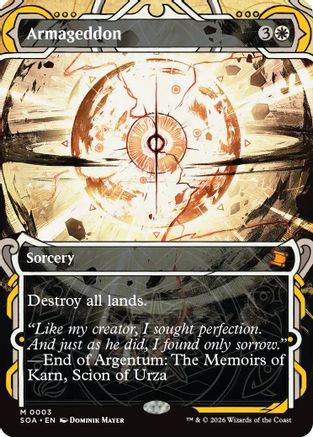 Armageddon (SOA-003)  - Secrets of Strixhaven: Mystical Archive