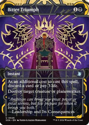 Bitter Triumph (SOA-026)  - Secrets of Strixhaven: Mystical Archive