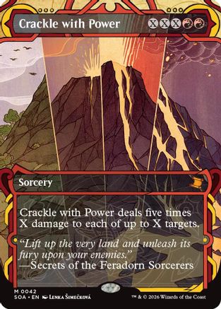 Crackle with Power (SOA-042)  - Secrets of Strixhaven: Mystical Archive