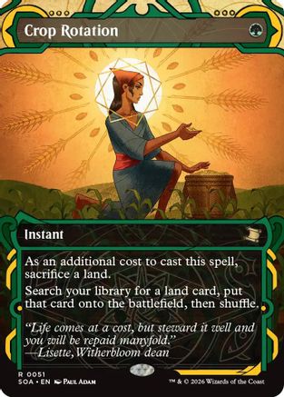 Crop Rotation (SOA-051)  - Secrets of Strixhaven: Mystical Archive