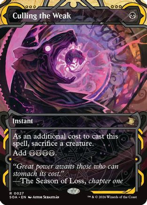 Culling the Weak (SOA-027)  - Secrets of Strixhaven: Mystical Archive