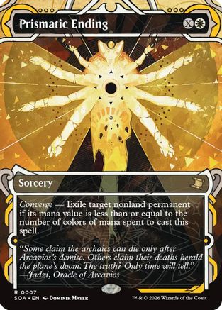 Prismatic Ending (SOA-007)  - Secrets of Strixhaven: Mystical Archive
