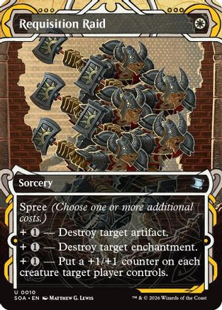 Requisition Raid (SOA-010)  Foil - Secrets of Strixhaven: Mystical Archive