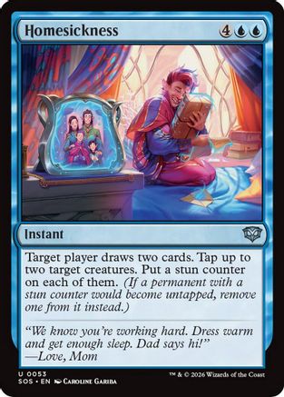 Homesickness (SOS-053)  Foil - Secrets of Strixhaven