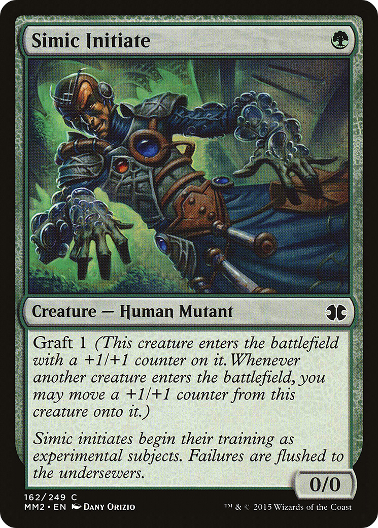 Simic Initiate (MM2-162)  Foil - Modern Masters 2015